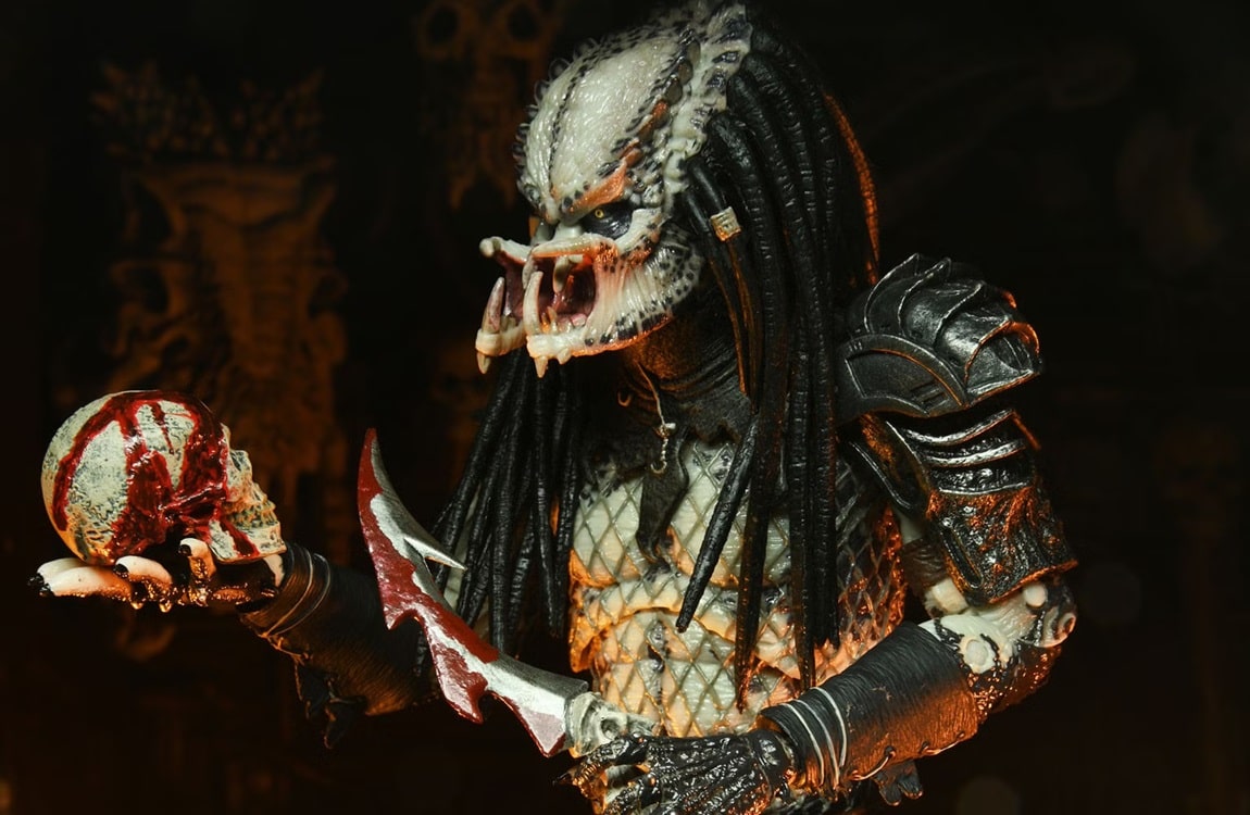 Shaman Predator with a skull