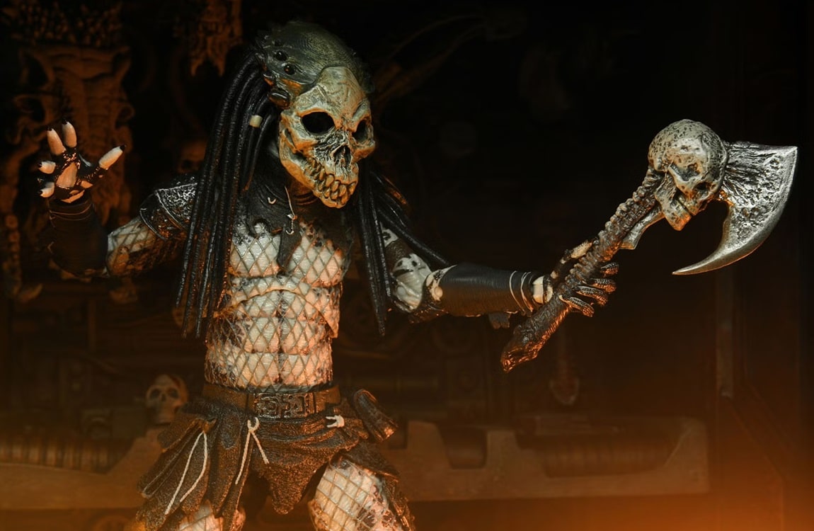 Shaman Predator with an axe by NECA