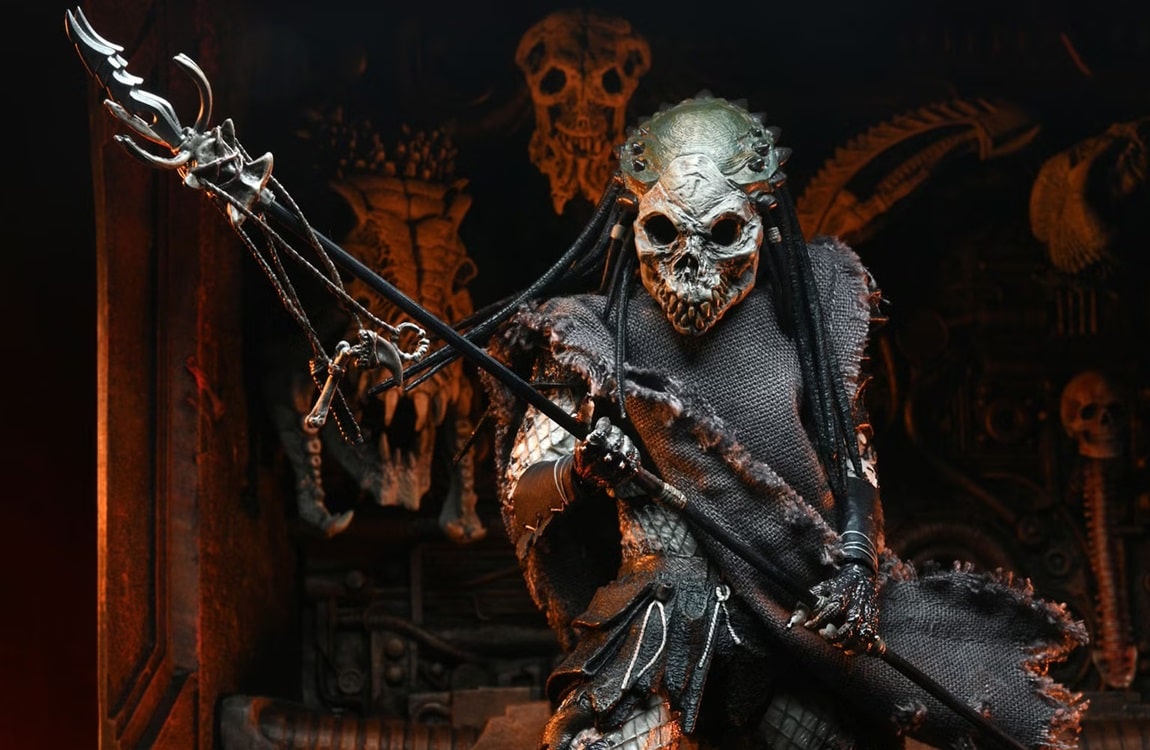 Shaman Predator with a bone mask by NECA