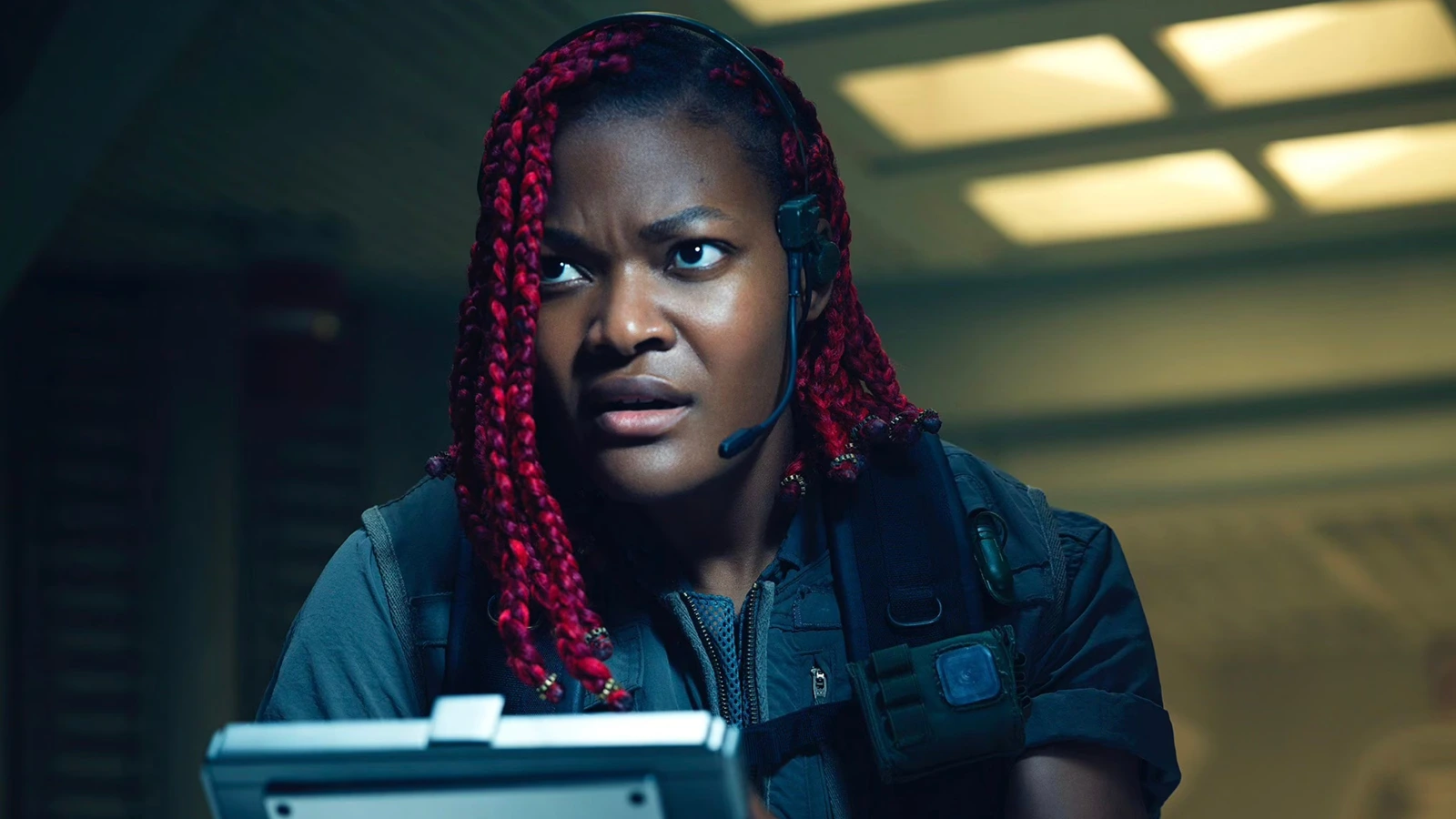 Siberian, the Prodigy tactical soldier played by Diêm Camille in Alien: Earth