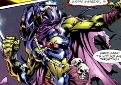 Sister Midnight, a female Yautja from Witchblade/Aliens/Darkness/Predator: Mindhunter