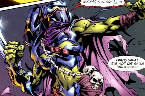 Sister Midnight, a female Predator from Witchblade/Aliens/Darkness/Predator: Mindhunter