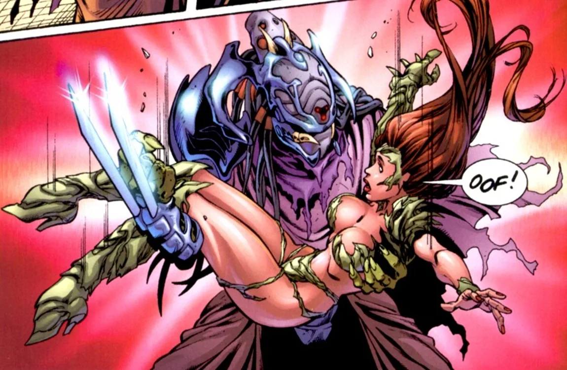 Sister Midnight bonded with the Witchblade
