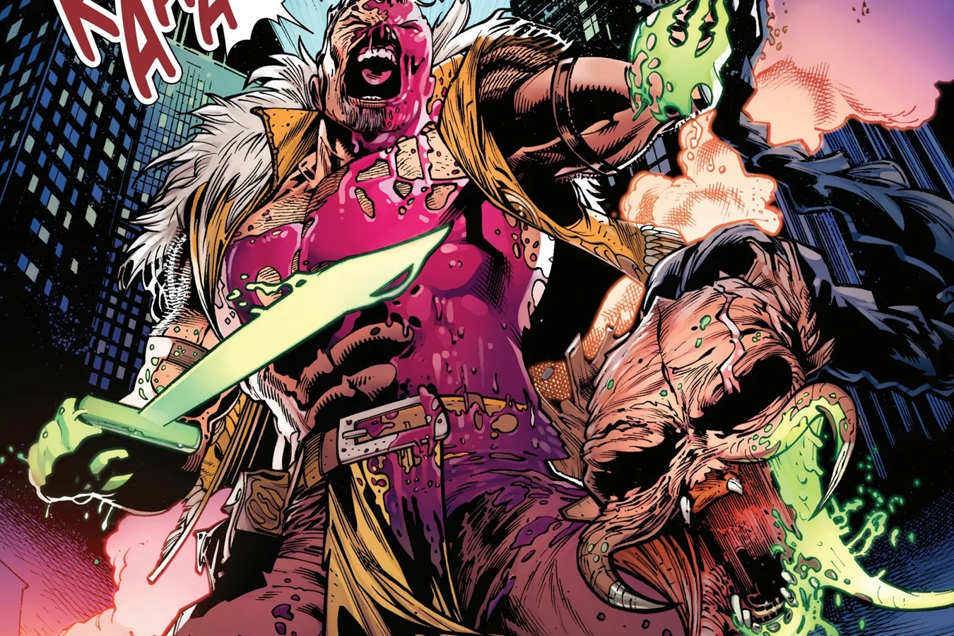 Kraven killing Skinner Predator