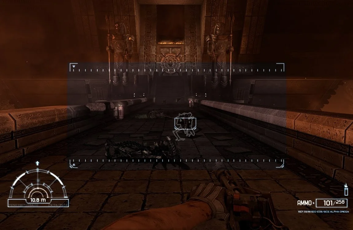 The M59/B smartgun from Aliens vs. Predator 2010