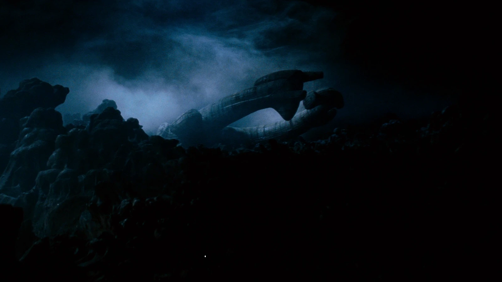 The LV-426 Derelict Ship on the moon Acheron