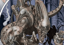 The Space Jockey Xenomorph from Aliens: Apocalypse