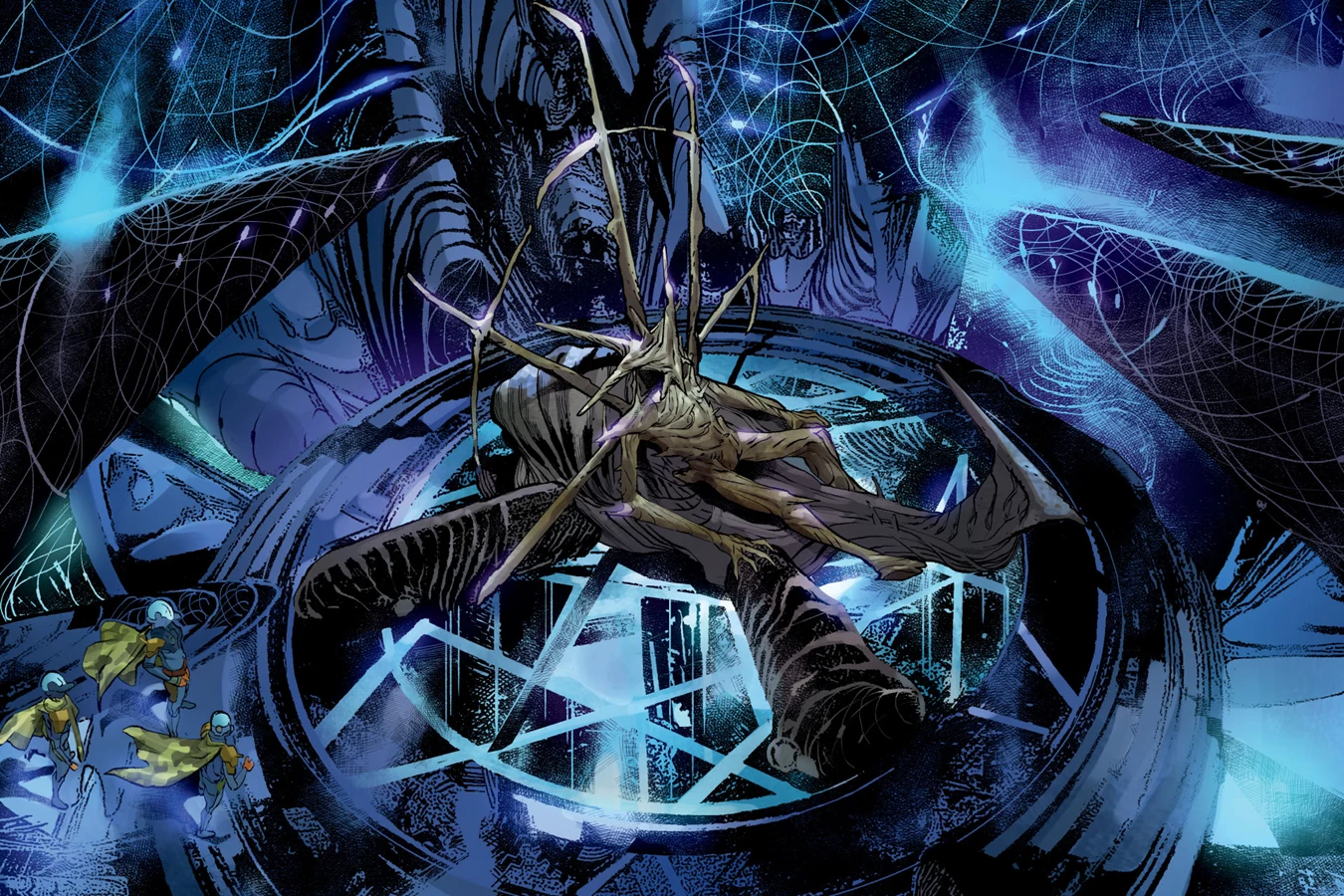 The star-headed Space Jockey pilot from Alien: The Original Screenplay