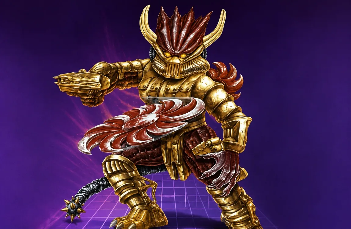 Spiked Tail Predator and his rivalry with R'zor