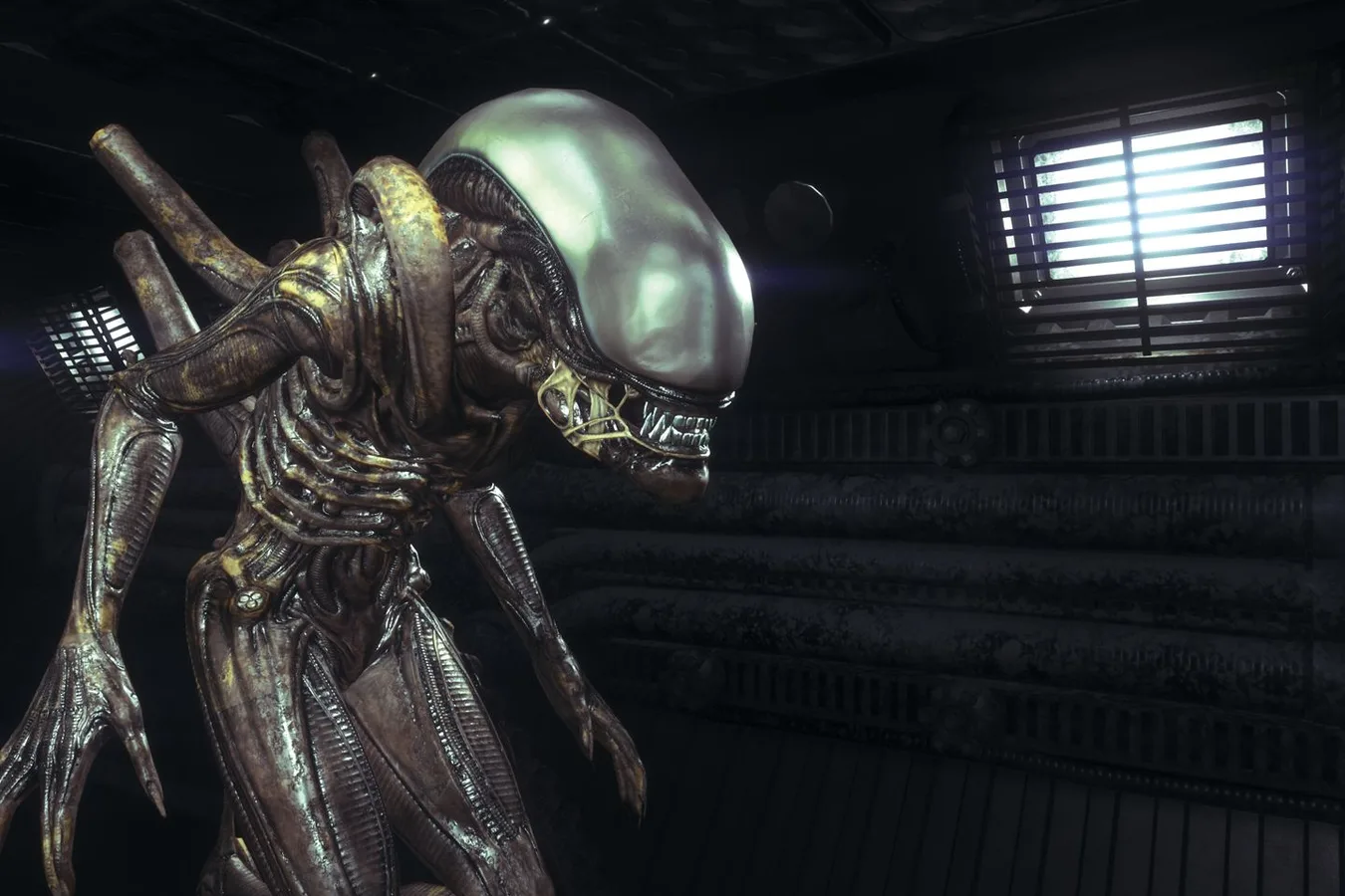 Stompy, the full-body Xenomorph from Alien: Isolation