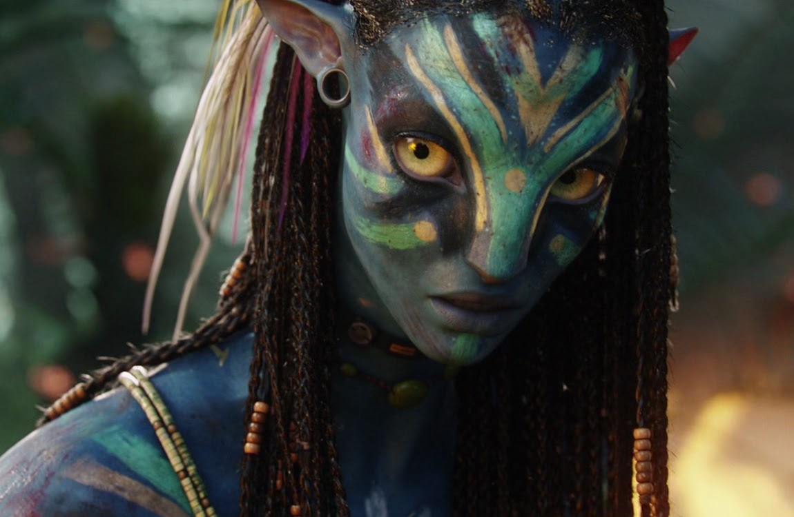 Neytiri from the first Avatar movie