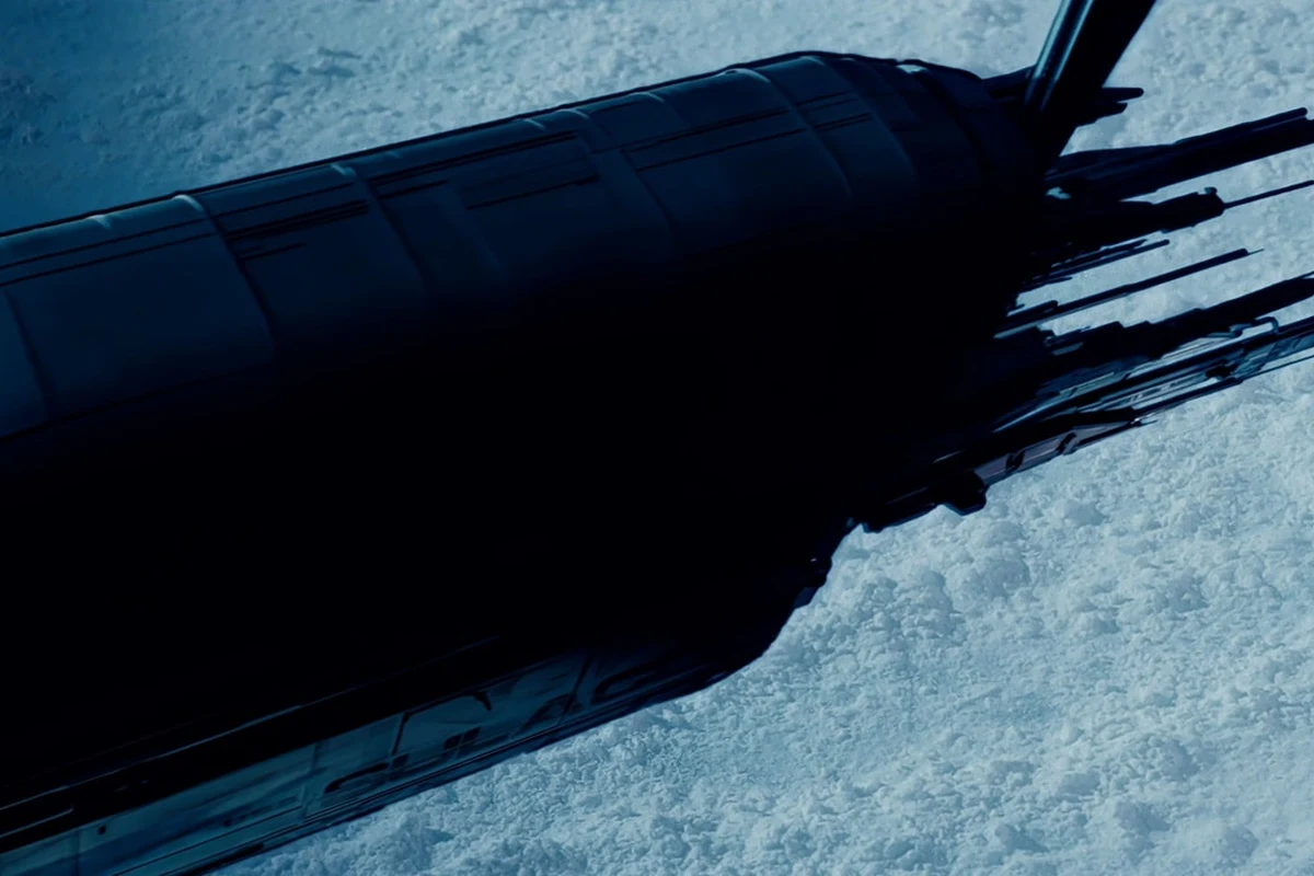 The USS Sulaco orbiting LV-426