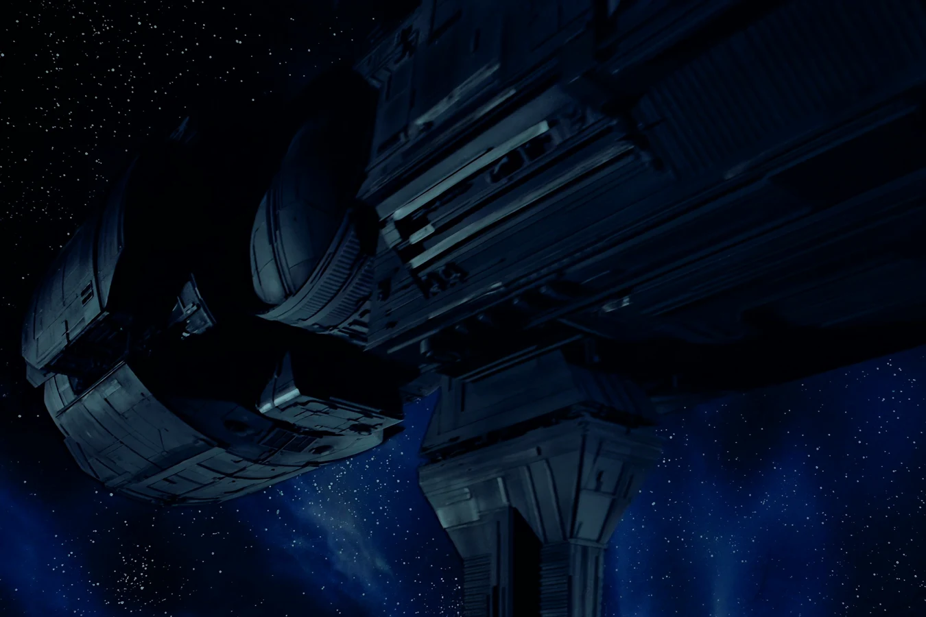The aft section of the USS Sulaco