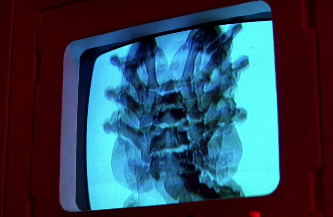 Ripley carrying a Queen embryo in Alien 3