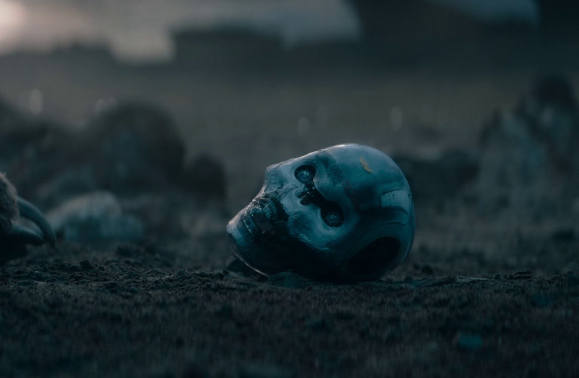 Tessa's skull on Yautja Prime