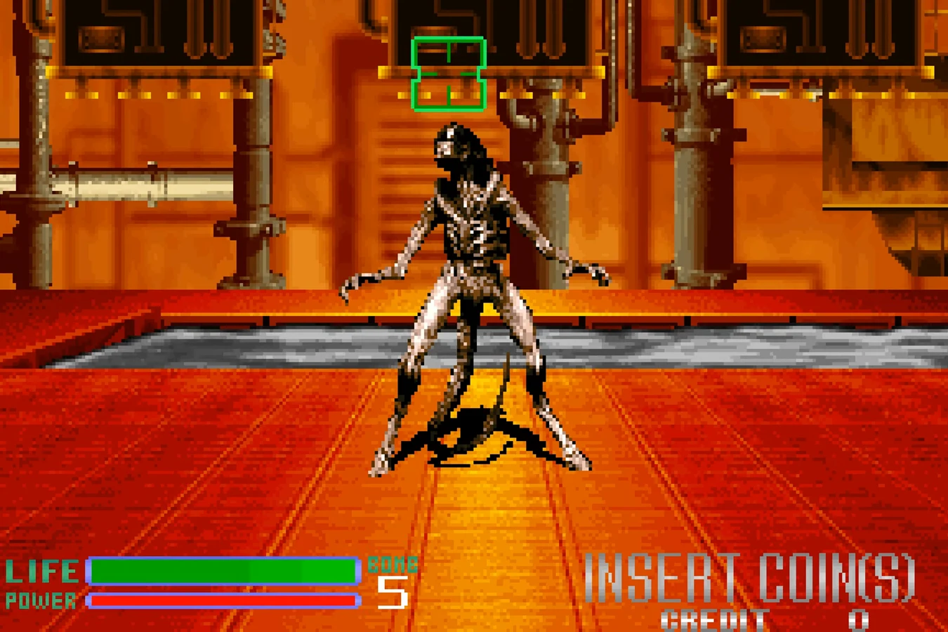 The Dragon as a boss in Alien 3: The Gun