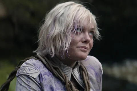 Thia the Weyland-Yutani android from Predator: Badlands
