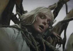 Thia the Weyland-Yutani android from Predator: Badlands