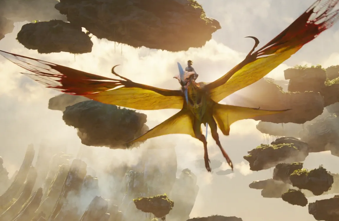 Toruk Makto in flight in Fire and Ash