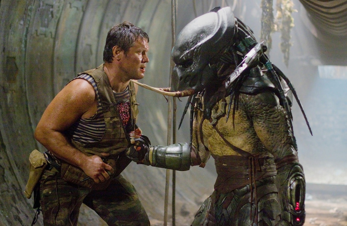 Chopper Predator about to cloak beside Celtic Predator
