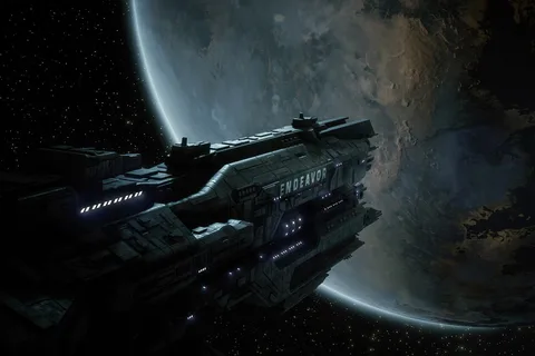 The UAS Endeavor from Aliens: Fireteam Elite