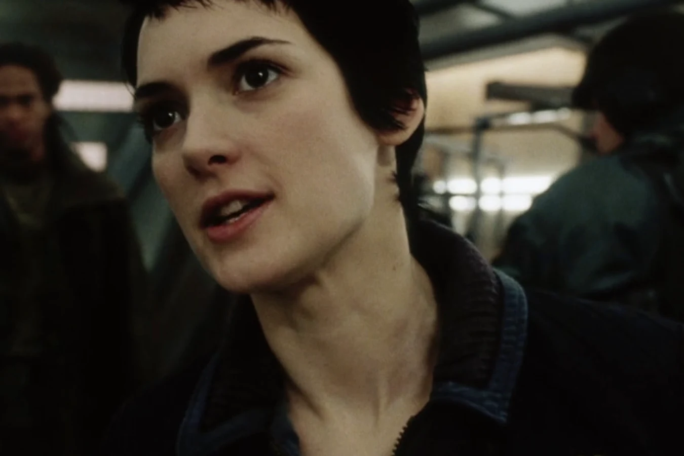 Annalee Call in a corridor aboard the USM Auriga in Alien: Resurrection