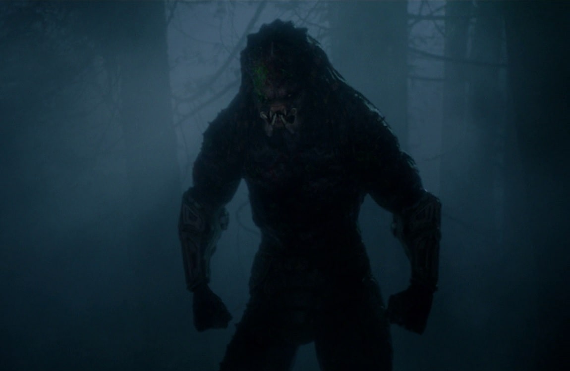 The Upgrade Predator in the forest in the fog
