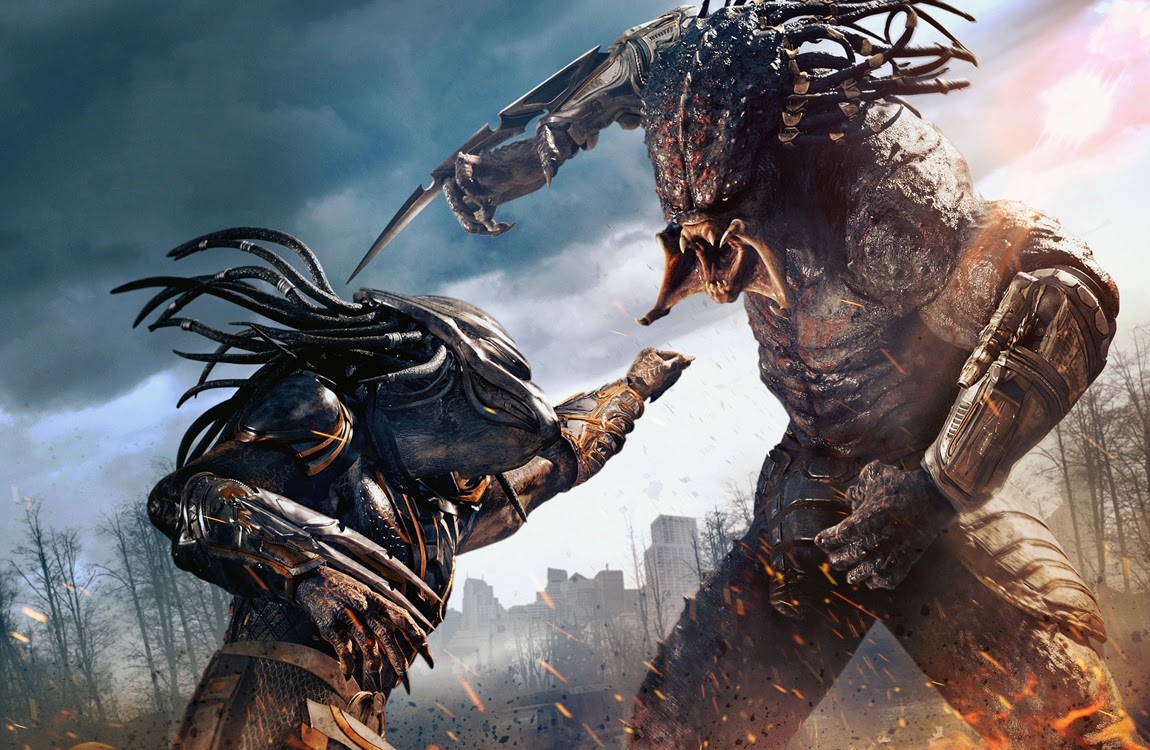 The Upgrade Predator and Fugitive Predator fight