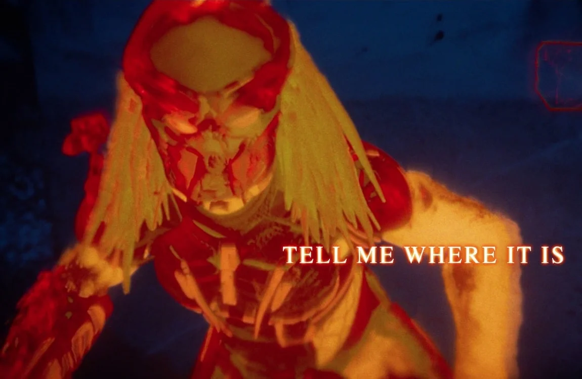The vision mode of the Upgrade Predator