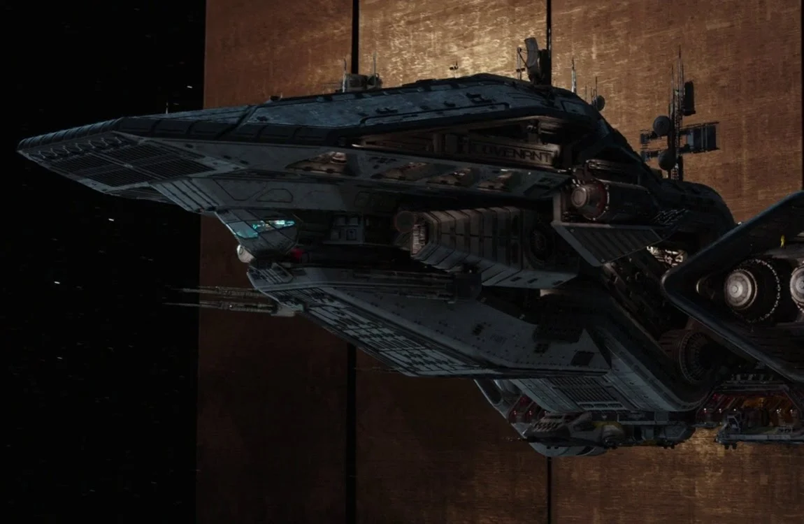 The USCSS Prometheus in orbit of LV-223