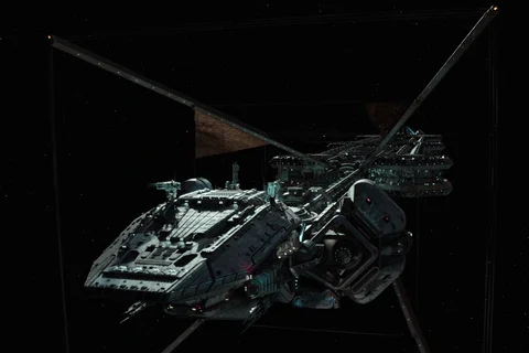 The USCSS Covenant colony ship in Alien: Covenant