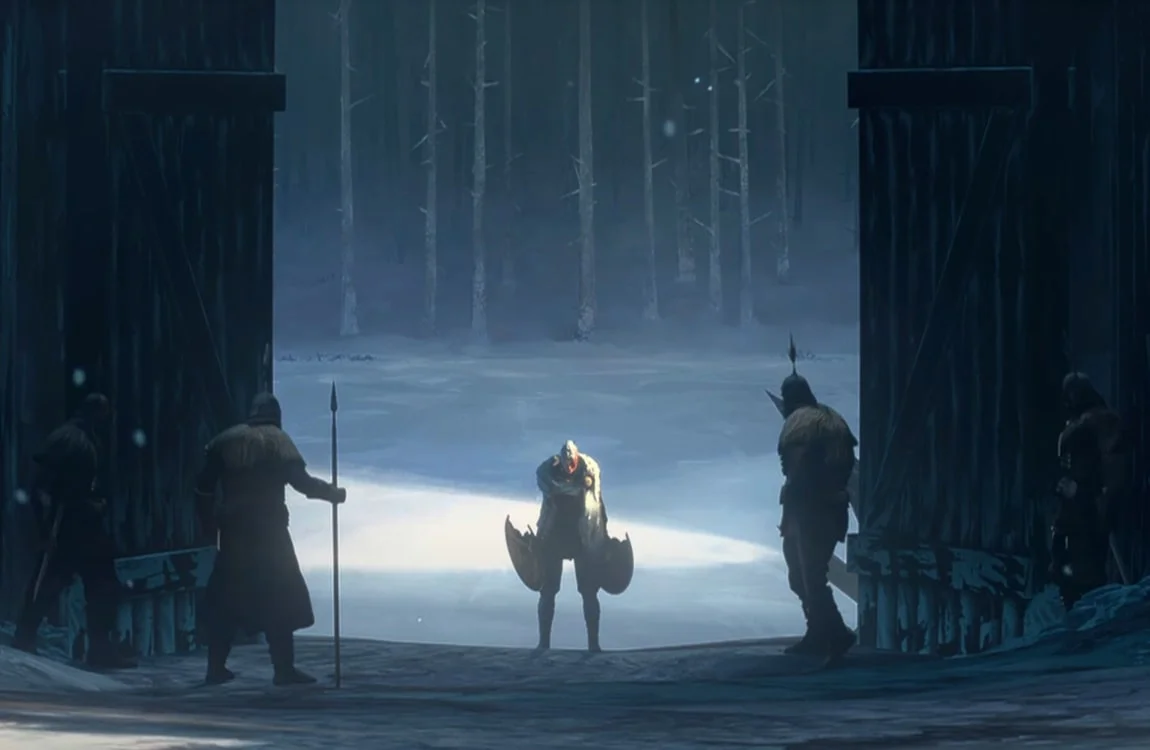 A Viking village setting connected to Predator lore