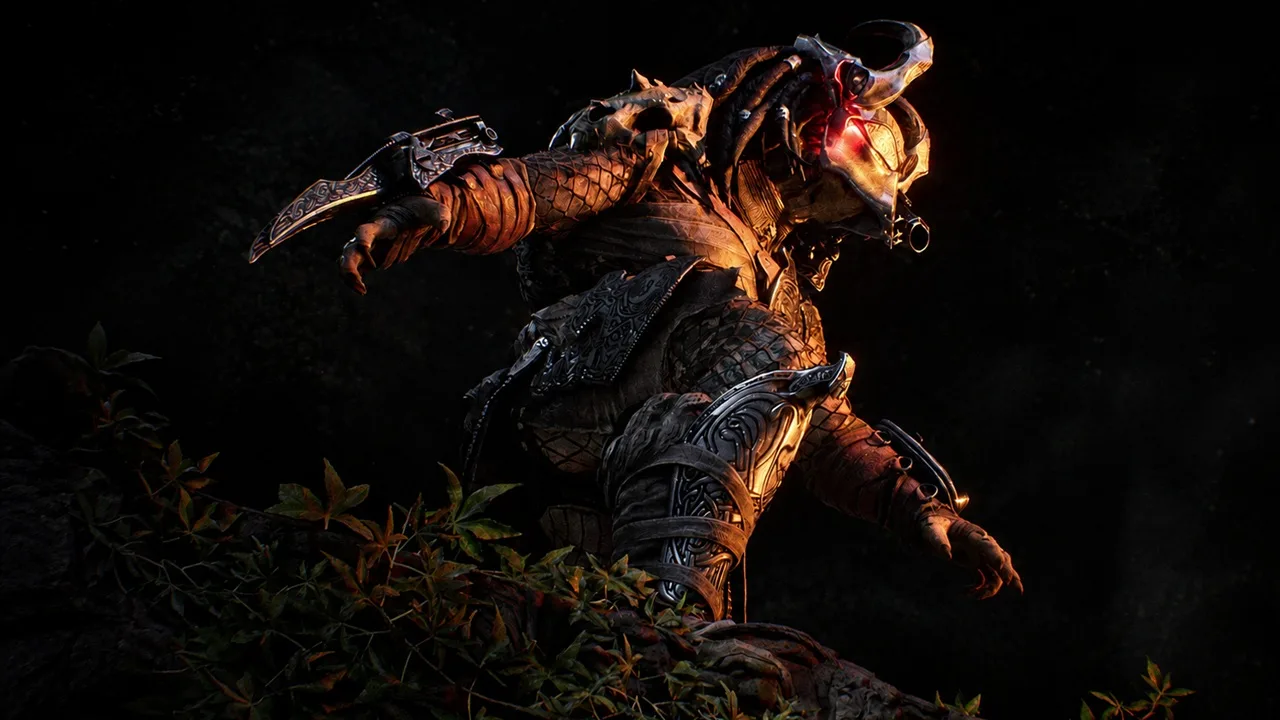 Viking Predator wearing Norse-inspired armor