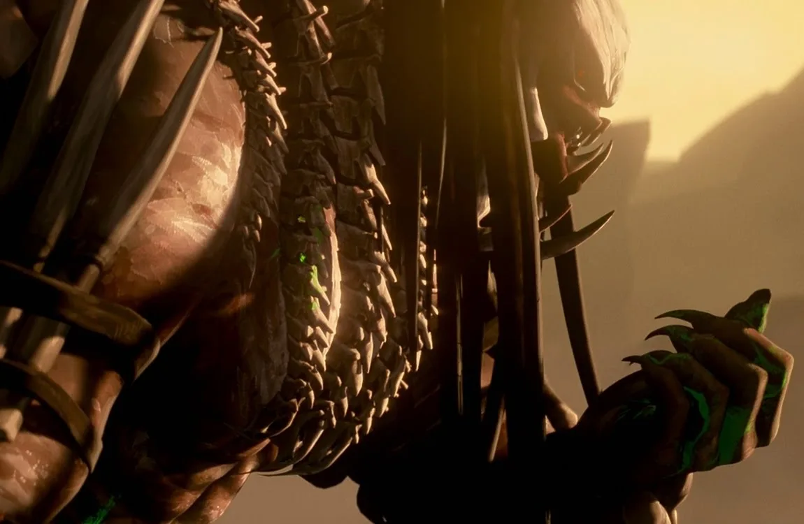 The Warlord Predator's armor and ceremonial appearance