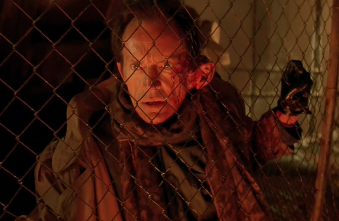 Michael Bishop (Bishop II) from Alien 3 with a damaged ear