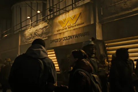 Weyland-Yutani colonial offices on Jackson's Star from Alien: Romulus
