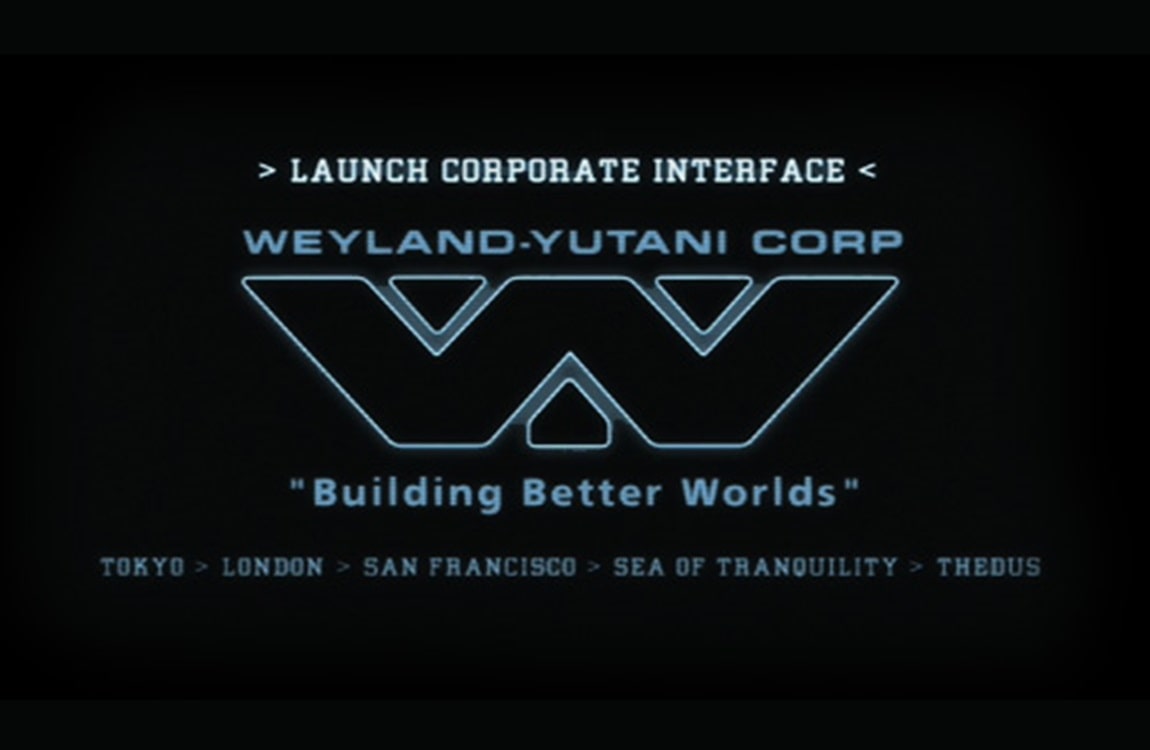Weyland and Yutani merged together