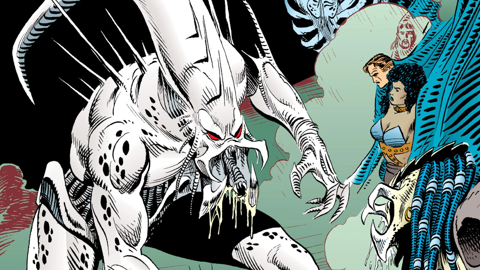 The White Hybrid King from Aliens vs. Predator: Deadliest of the Species