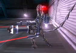 The Xenoborg from Aliens versus Predator