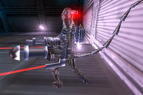 The Xenoborg from Aliens versus Predator