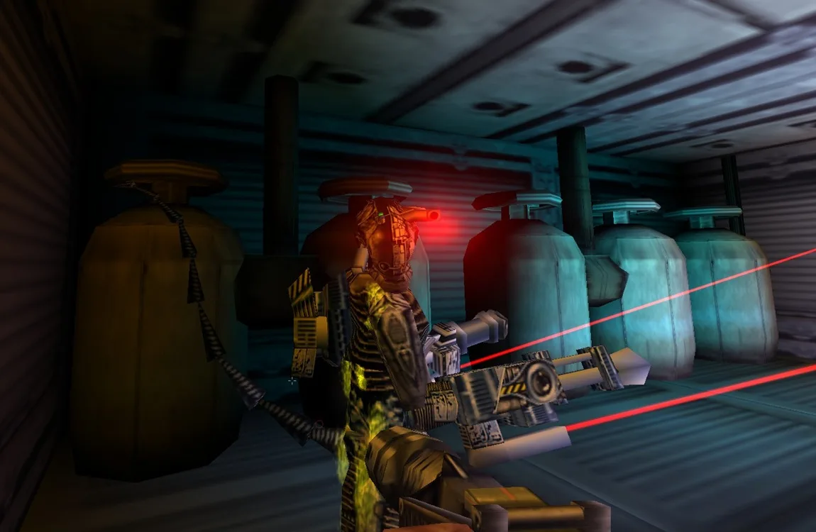 A Xenoborg aboard the USS Odobenus