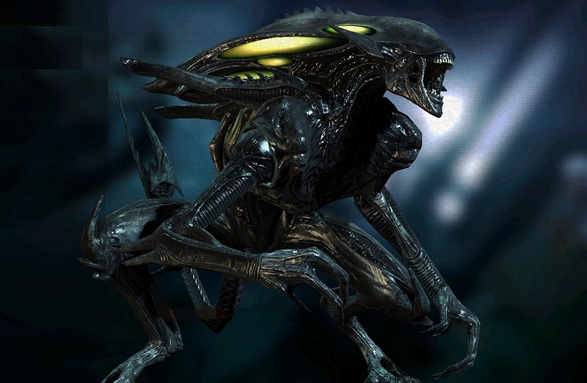 The Spitter Xenomorph from Aliens: Colonial Marines