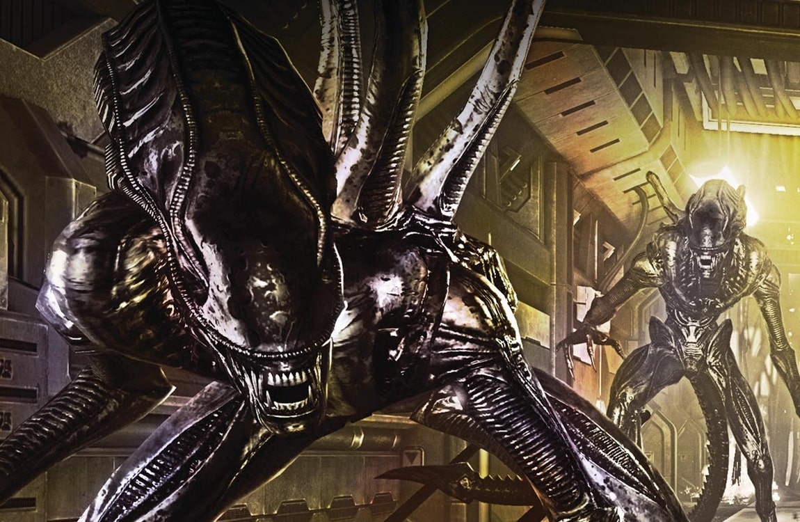 Xenomorphs with visible Dorsal Tubes