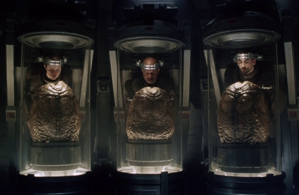 The Cloned Xenomorph eggs from Alien: Resurrection