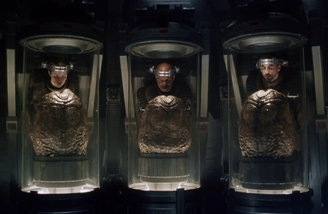 The Cloned Xenomorph eggs from Alien: Resurrection