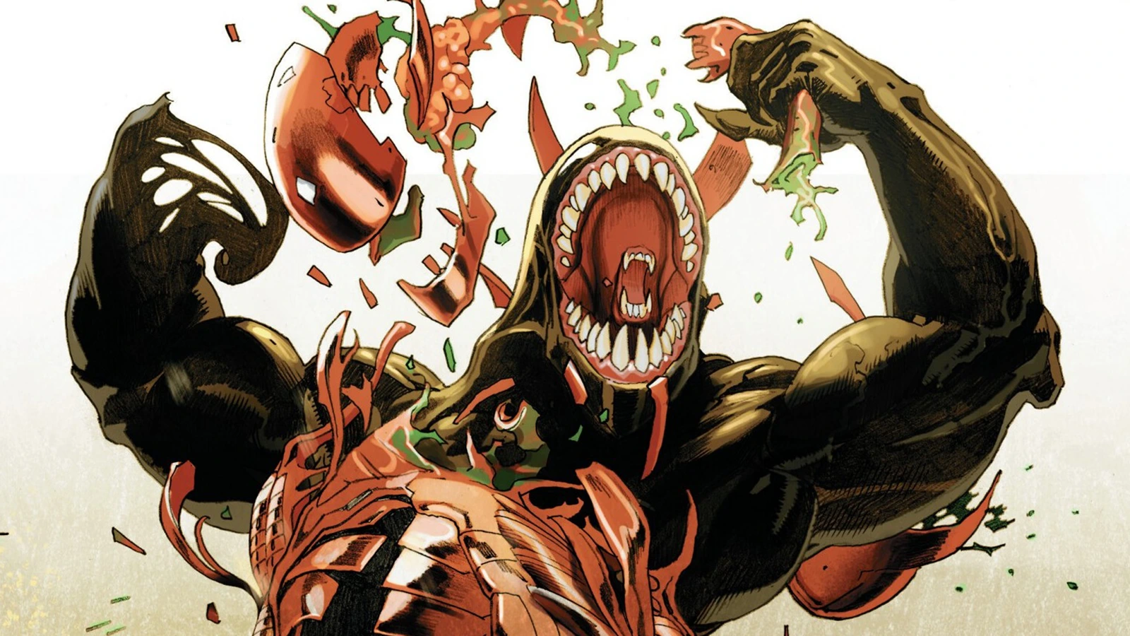 The Venom Xenomorph hybrid from Aliens vs. Avengers