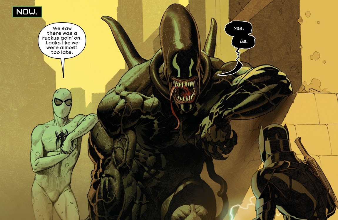 The Venom Xenomorph from Aliens vs. Avengers