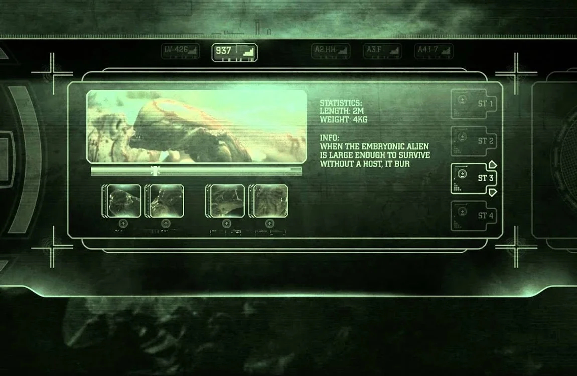 Internecivus Raptus mentioned on the Alien Quadrilogy DVD menu