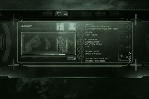 Xenomorph biosection from the Alien Quadrilogy DVD menu