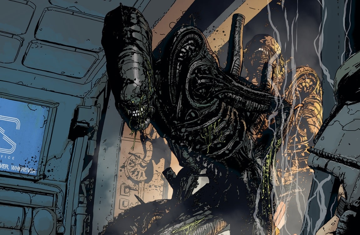 The Aliens: Defiance Xenomorph about to neutralize threats